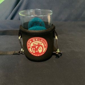 2019 Keystone Festivals - New Belgium Taster Glass, Holder and lanyard . No Chip